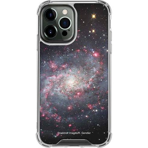 The Triangulum Galaxy iPhone 14 Pro Max Clear Case