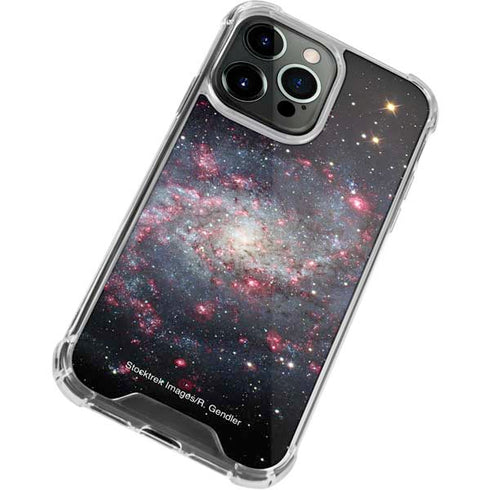 The Triangulum Galaxy iPhone 14 Pro Max Clear Case