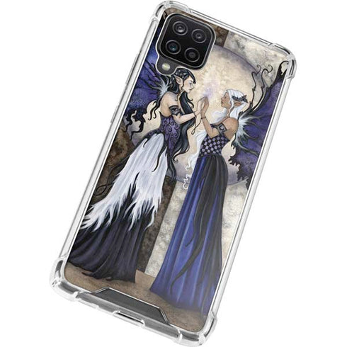 Amy Brown The Two Sisters Galaxy A12 Clear Case