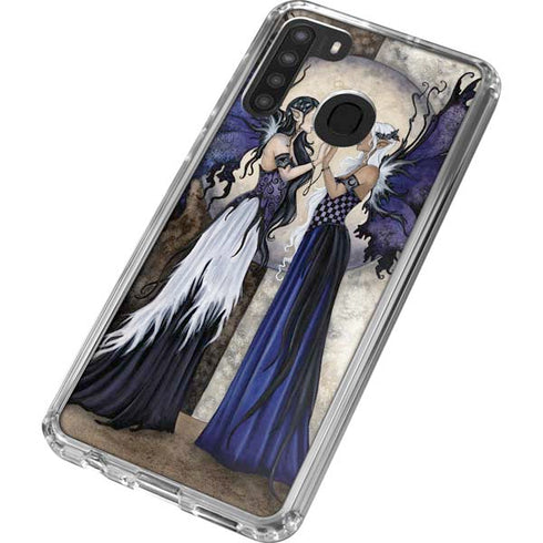 Amy Brown The Two Sisters Galaxy A21 Clear Case