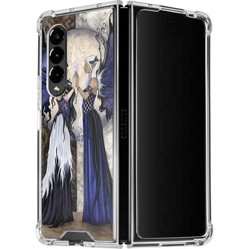 Amy Brown The Two Sisters Galaxy Z Fold4 5G Clear Case
