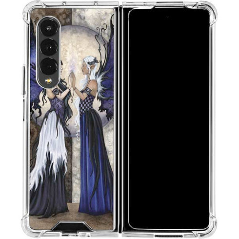 Amy Brown The Two Sisters Galaxy Z Fold4 5G Clear Case