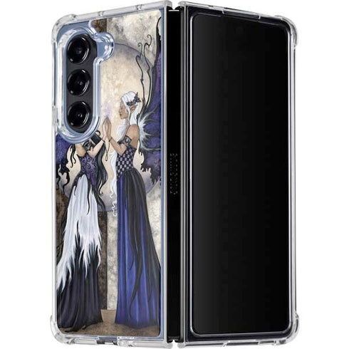 The Two Sisters by Amy Brown Galaxy Z Fold5 5G Clear Case