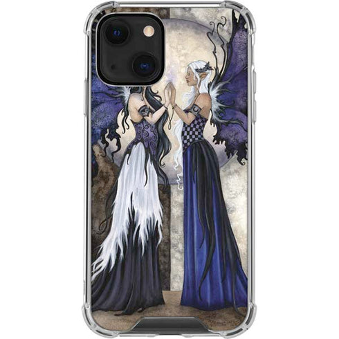 Amy Brown The Two Sisters iPhone 14 Plus Clear Case