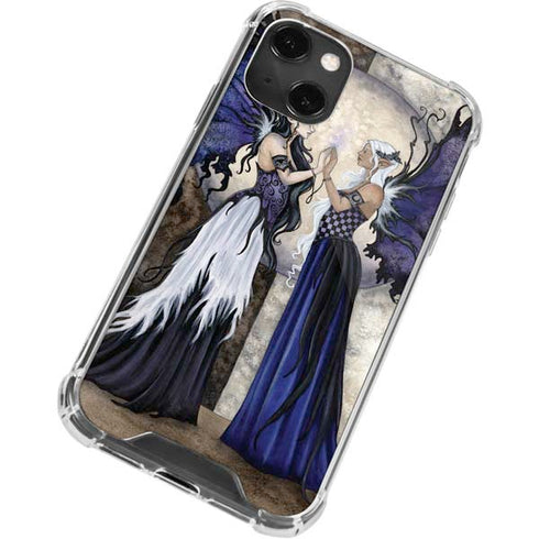 Amy Brown The Two Sisters iPhone 14 Plus Clear Case
