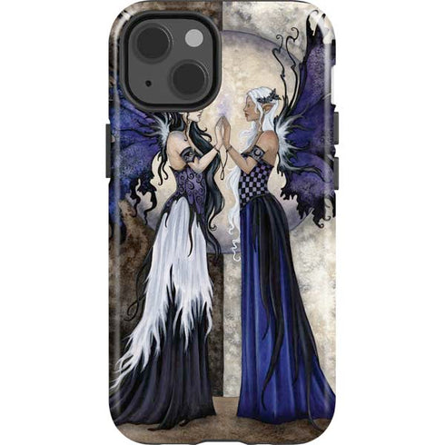 The Two Sisters by Amy Brown iPhone 15 Impact Case