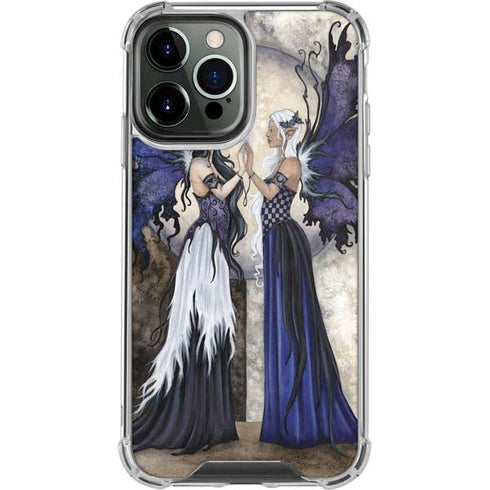 Amy Brown The Two Sisters iPhone 14 Pro Max Clear Case
