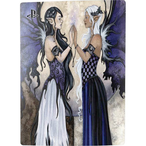 Amy Brown The Two Sisters PS5 Digital Edition Console Skin