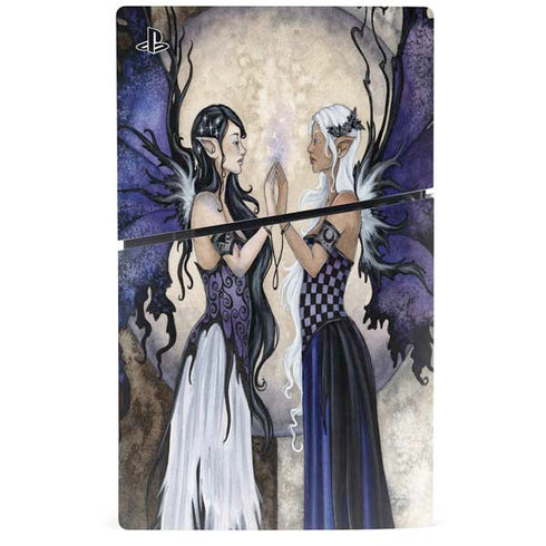 The Two Sisters by Amy Brown PS5 Slim Disk Console Skin