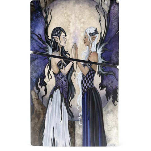 The Two Sisters by Amy Brown PS5 Slim Digital Edition Console Skin