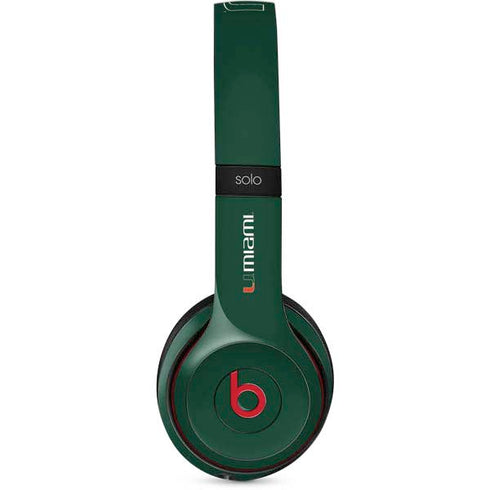 University of Miami The U Beats Solo 2 Wireless Skin