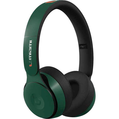 University of Miami The U Beats Solo Pro Skin