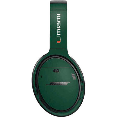 University of Miami The U Bose QuietComfort 35 Headphones Skin