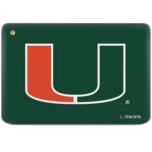 University of Miami The U HP Chromebook Skin