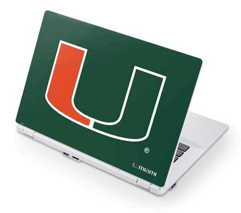 University of Miami The U Acer Chromebook Skin