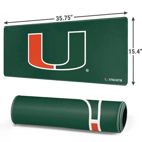University of Miami The U Gaming Mouse Pad