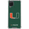 University of Miami The U Galaxy A12 Clear Case