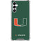 University of Miami The U Galaxy A14 5G Clear Case