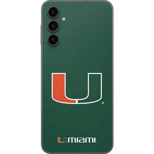 University of Miami The U Galaxy A14 5G Skin