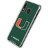 University of Miami The U Galaxy A30 Clear Case