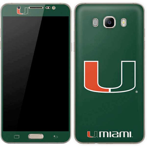 University of Miami The U Galaxy J7 Skin