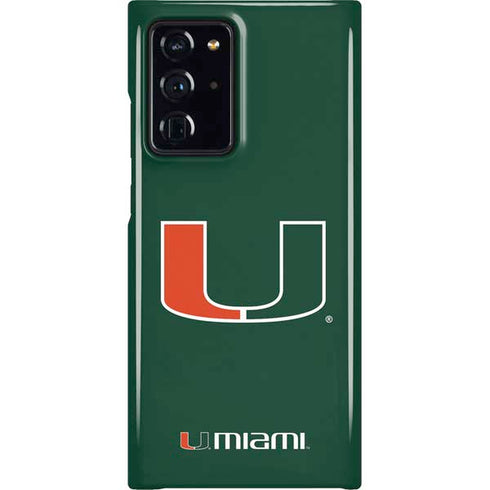 University of Miami The U Galaxy Note20 Ultra 5G Lite Case