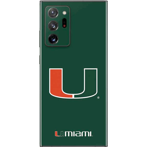 University of Miami The U Galaxy Note20 Ultra 5G Skin