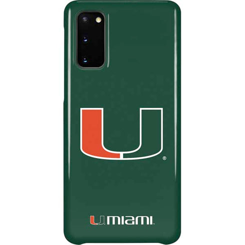 University of Miami The U Galaxy S20 Lite Case