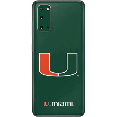 University of Miami The U Galaxy S20 Skin