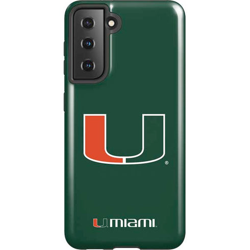 University of Miami The U Galaxy S21 5G Pro Case