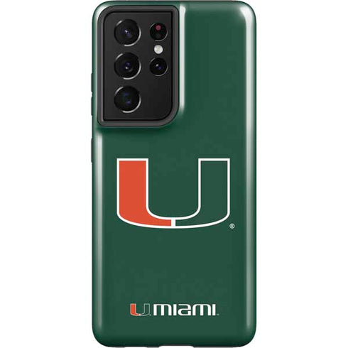 University of Miami The U Galaxy S21 Ultra 5G Pro Case