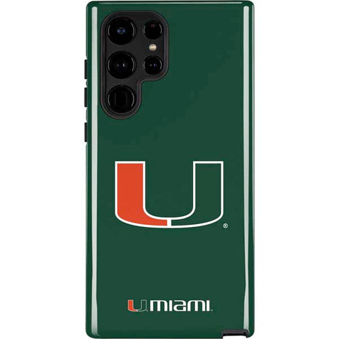 University of Miami The U Galaxy S22 Ultra Pro Case