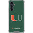 University of Miami The U Galaxy S23 FE Clear Case