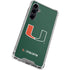 University of Miami The U Galaxy S23 FE Clear Case