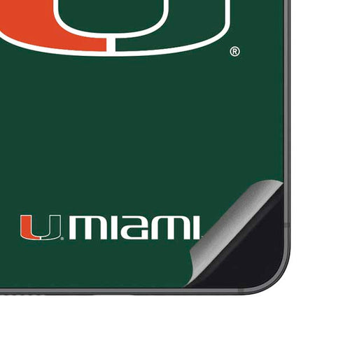 University of Miami The U Galaxy S23 FE Skin