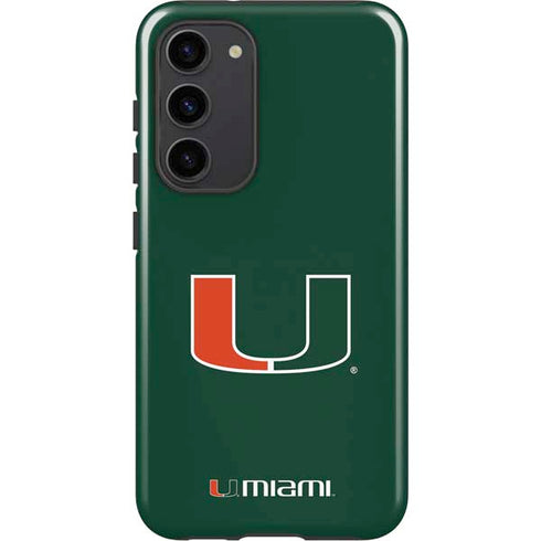 University of Miami The U Galaxy S23 Plus Pro Case