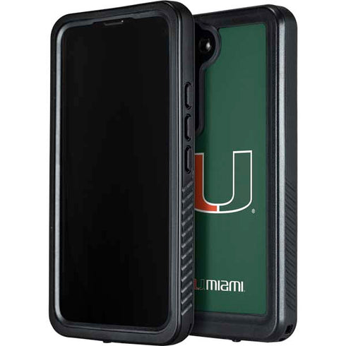 University of Miami The U Galaxy S23 Waterproof Case