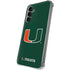 University of Miami The U Galaxy S24 Plus Clear Case