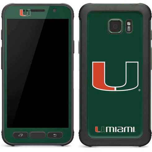 University of Miami The U Galaxy S7 Active Skin