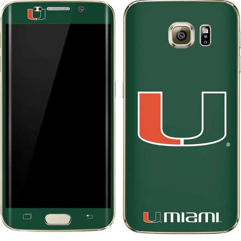 University of Miami The U Galaxy S7 Edge Skin
