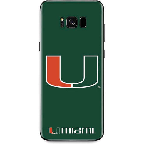 University of Miami The U Galaxy S8 Plus Skin