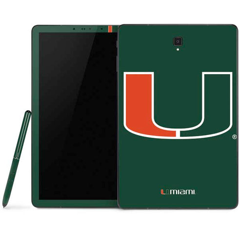 University of Miami The U Samsung Galaxy Tab Skin