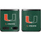 University of Miami The U Galaxy Z Flip Skin