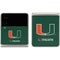 University of Miami The U Galaxy Z Flip3 5G Skin