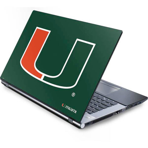 University of Miami The U Generic Laptop Skin