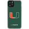 University of Miami The U iPhone 11 Pro Clear Case