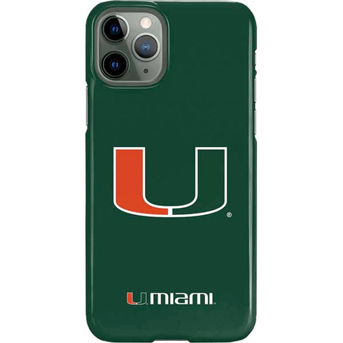 University of Miami The U iPhone 11 Pro Lite Case