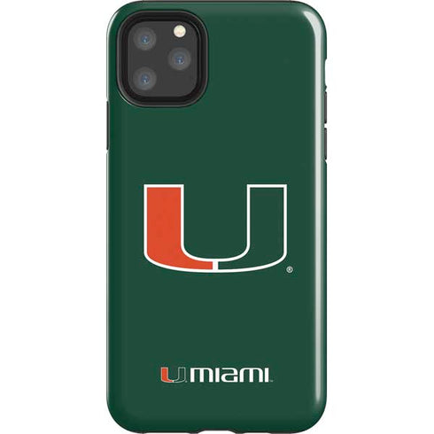 University of Miami The U iPhone 11 Pro Max Impact Case