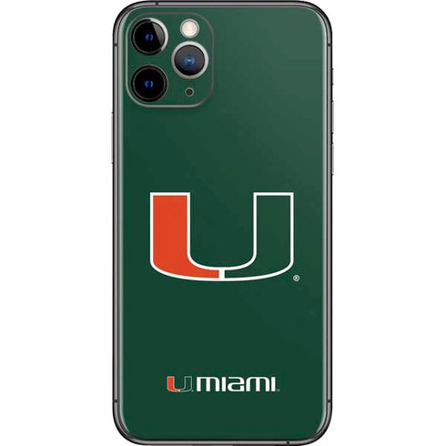 University of Miami The U iPhone 11 Pro Skin