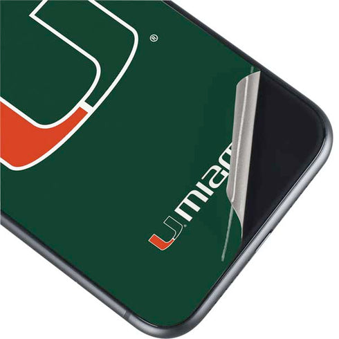 University of Miami The U iPhone 11 Skin